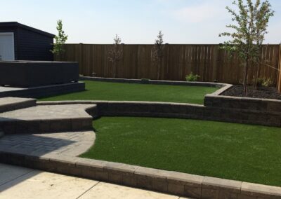 Landscaped Yard